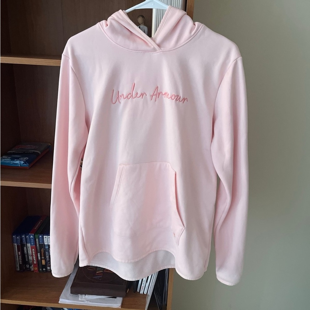 Under Armour Women's Light Pink Hoodie